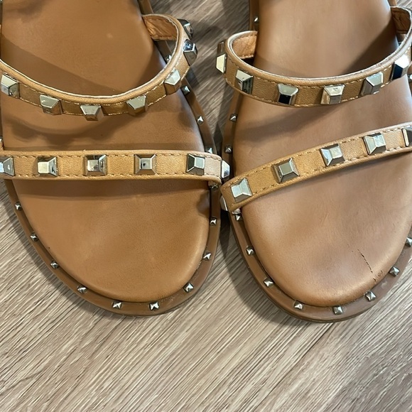 Steve Madden Women's Gladiator Sandals Size 6.5 Tan Travel Resortwear Causal - Picture 8 of 10